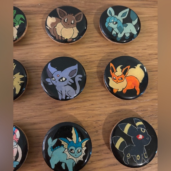 Pokémon Evolution Magnets Set of 9 - Picture 6 of 7